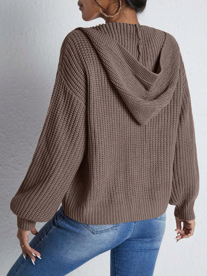 Cardigan SHEIN, maro