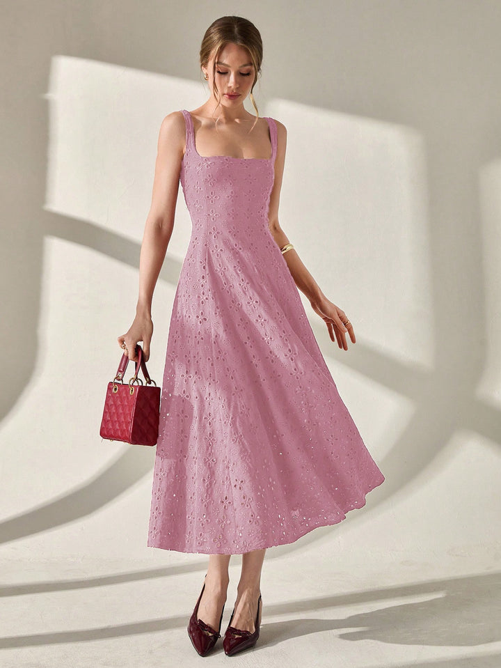 Rochie maxi SHEIN, roz