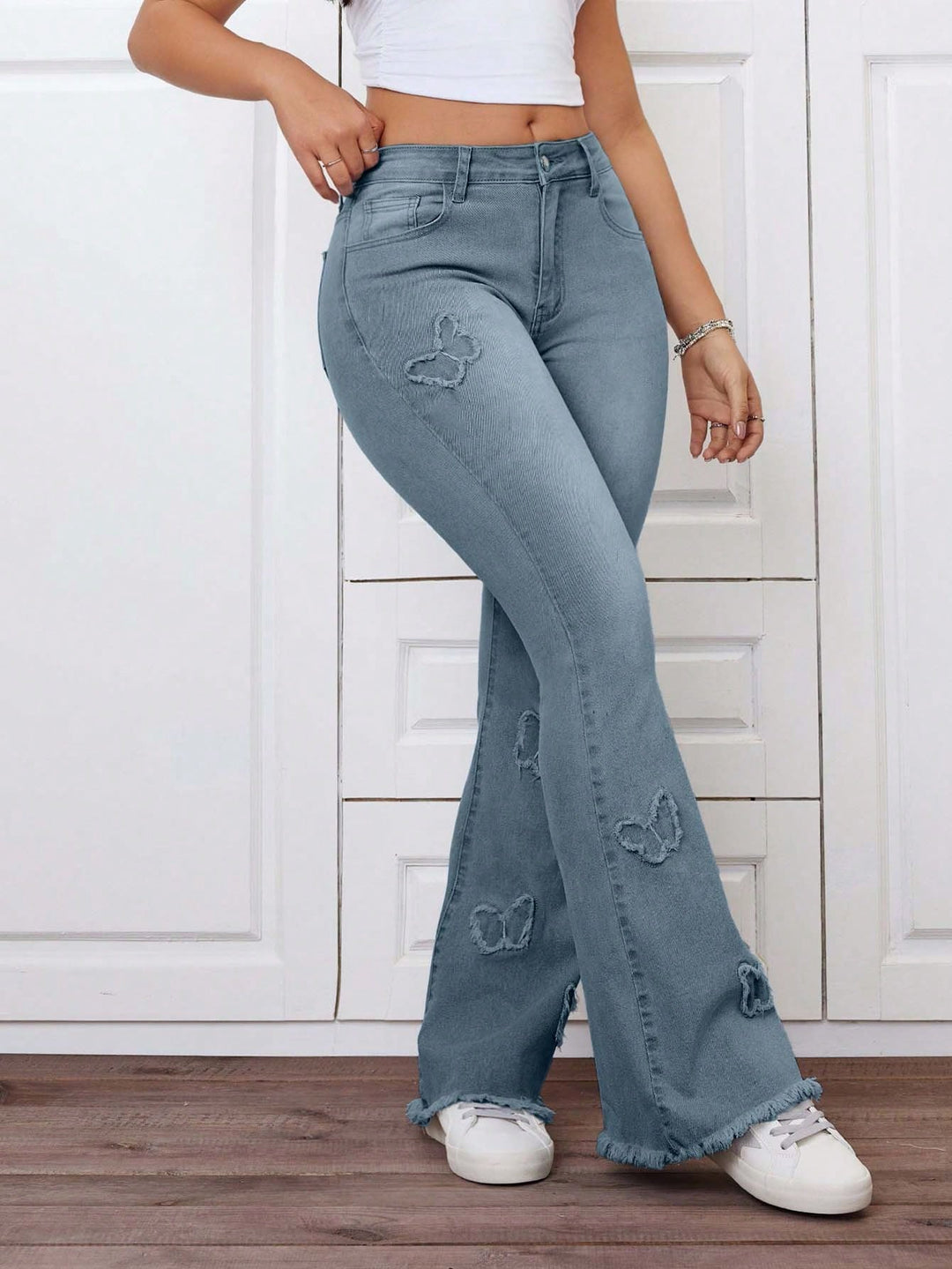 Jeans SHEIN, albastru