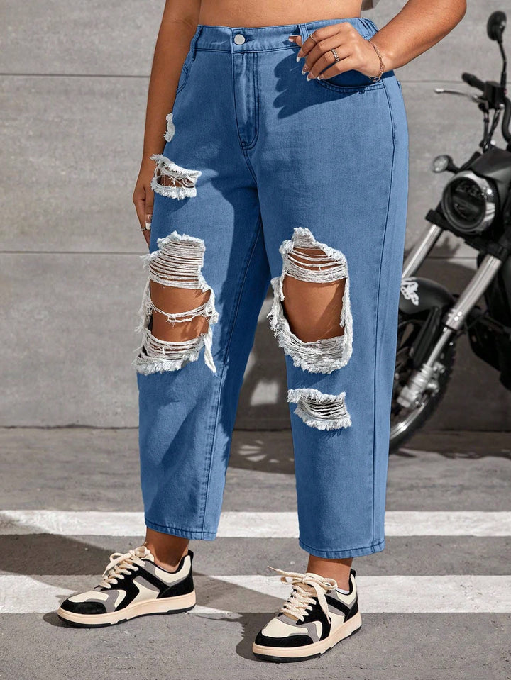Jeans SHEIN, albastru