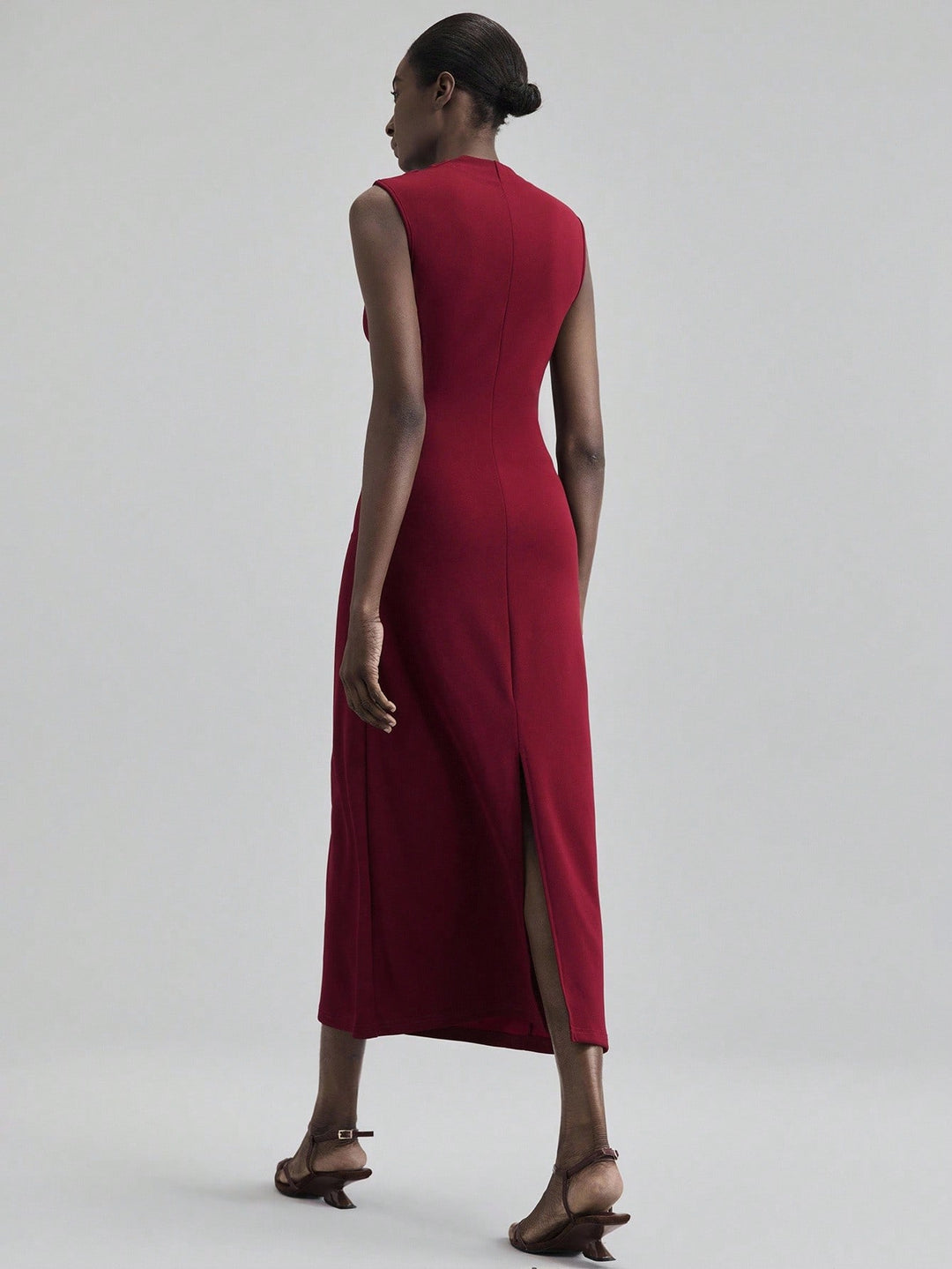 Rochie maxi SHEIN, vișiniu