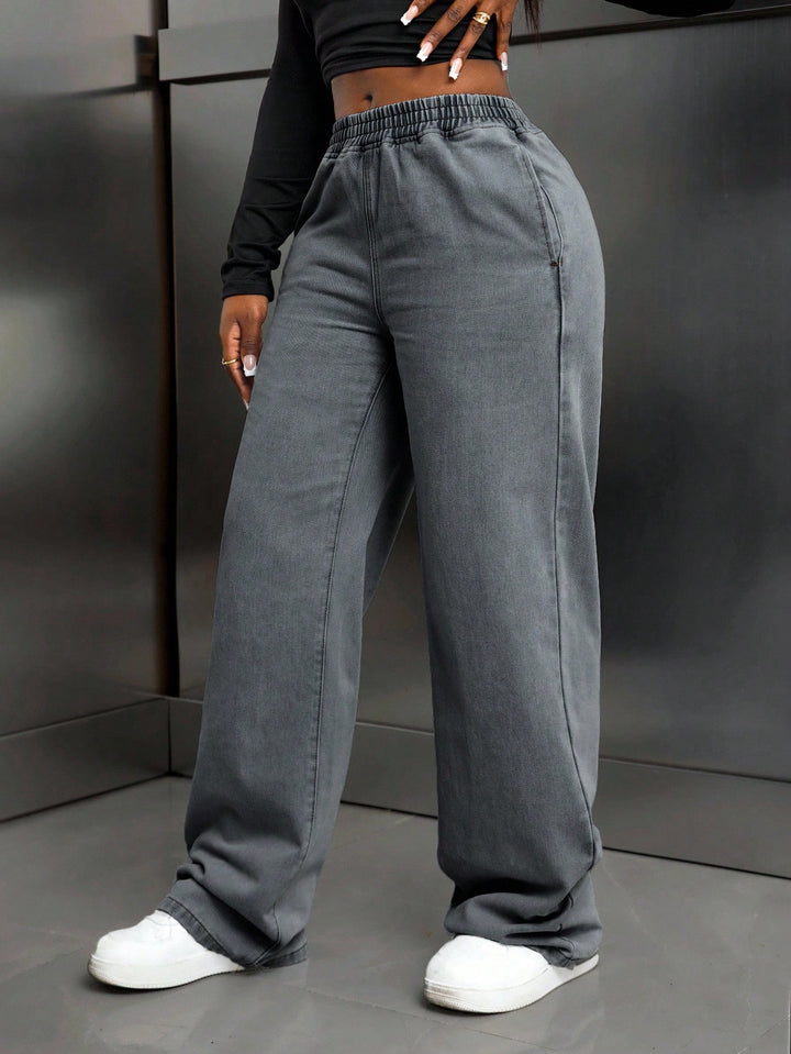 Jeans SHEIN, gri
