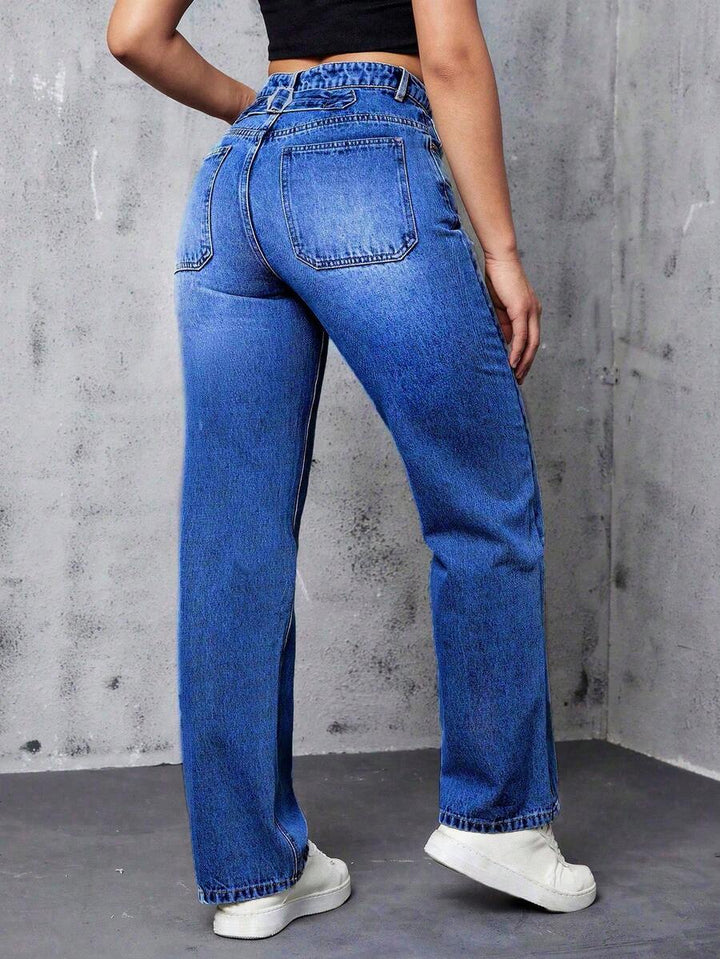 Jeans SHEIN, albastru