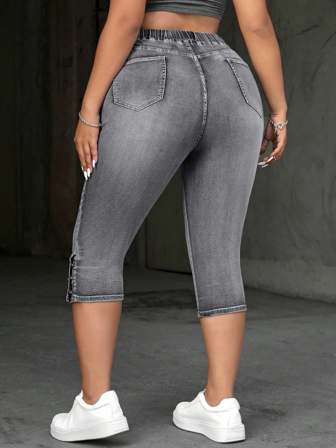 Jeans SHEIN, gri