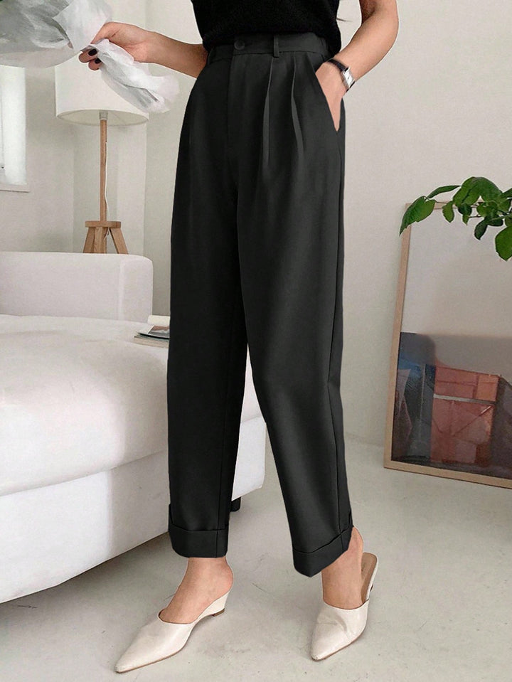 Pantaloni SHEIN, negru