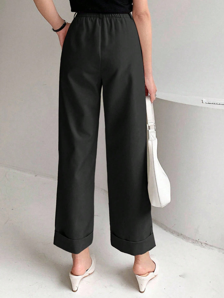 Pantaloni SHEIN, negru