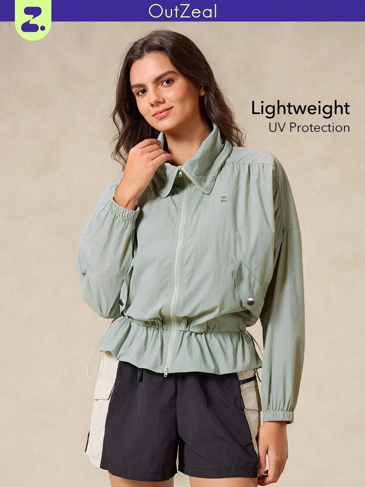 Jachetă sport SHEIN, verde