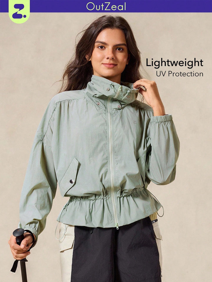 Jachetă sport SHEIN, verde
