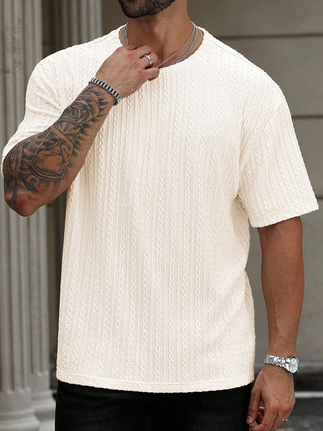 Tricou SHEIN, portocaliu