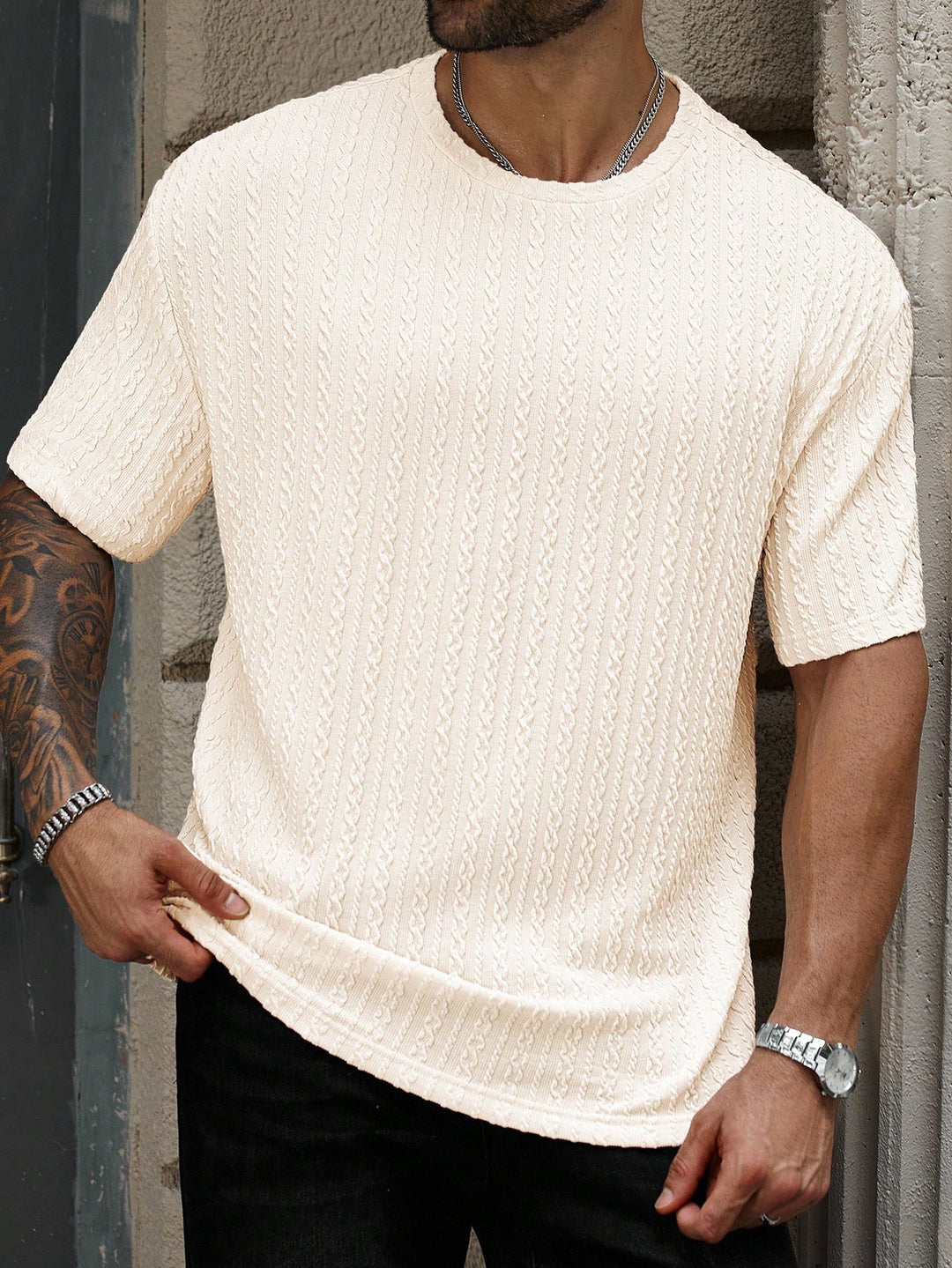 Tricou SHEIN, portocaliu