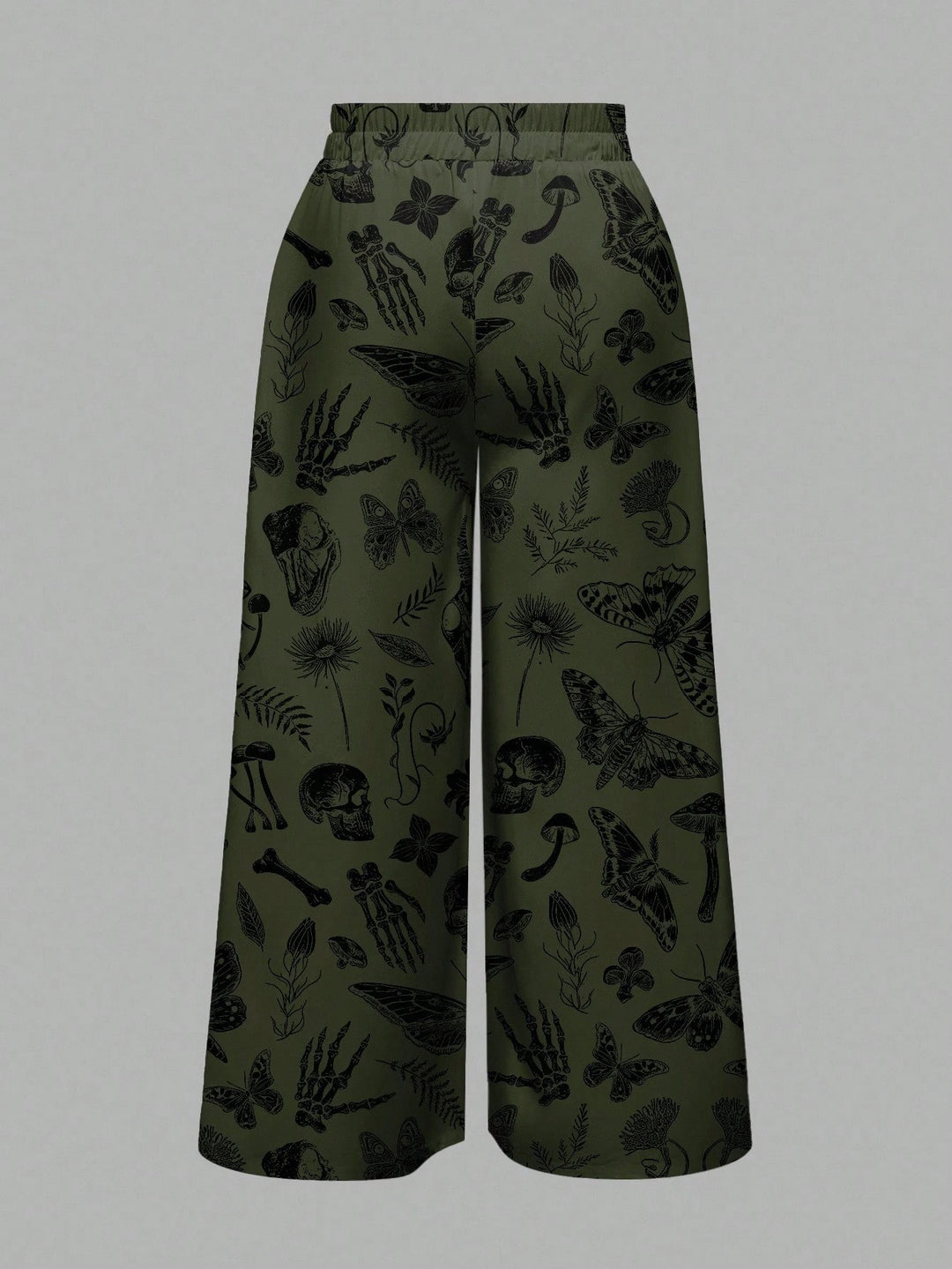 Pantaloni Shein, verde