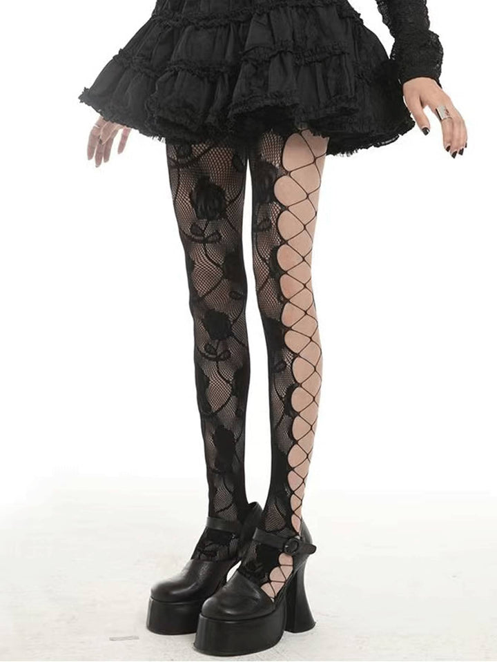 Dres plasă SHEIN, negru