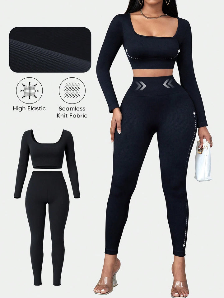 Bluză sport SHEIN, negru