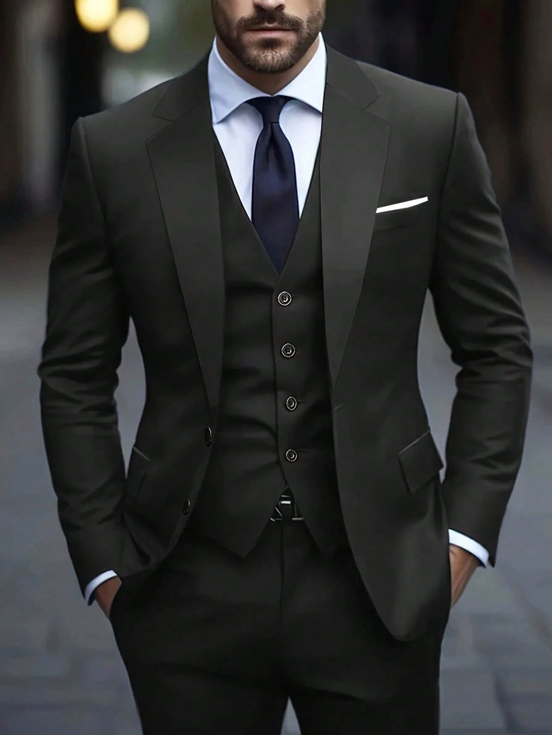 Costum SHEIN, negru