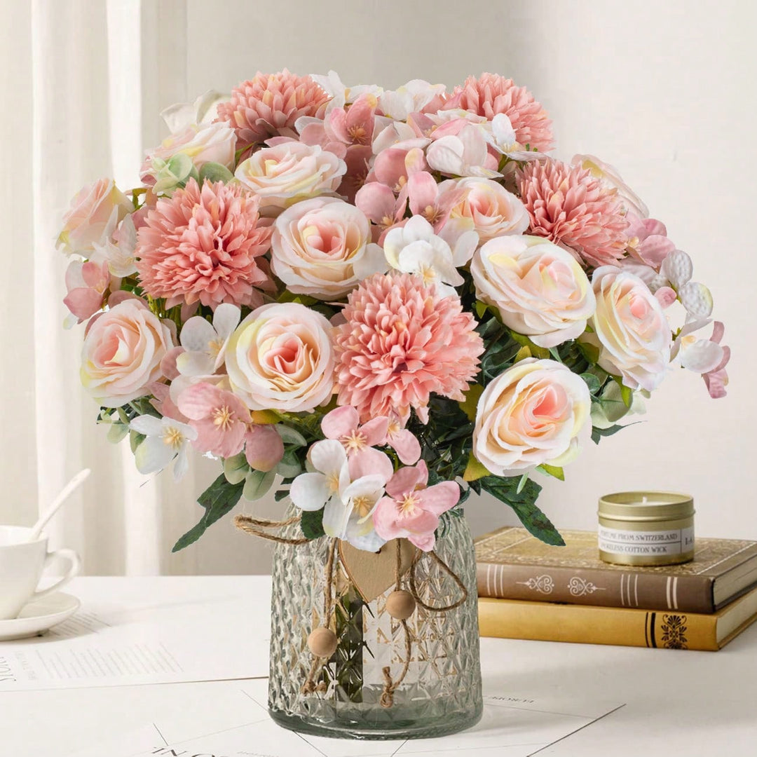 Floari artificiale SHEIN, roz