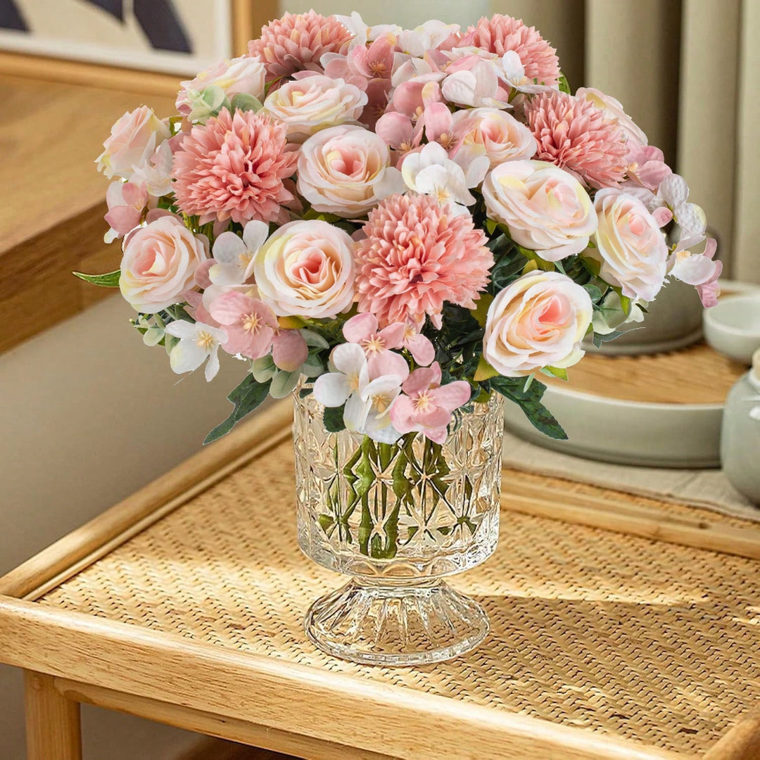 Floari artificiale SHEIN, roz