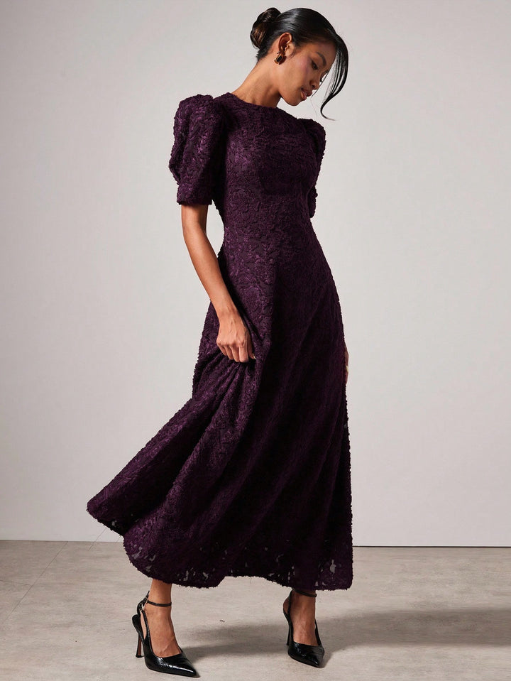 Rochie maxi SHEIN, vișiniu