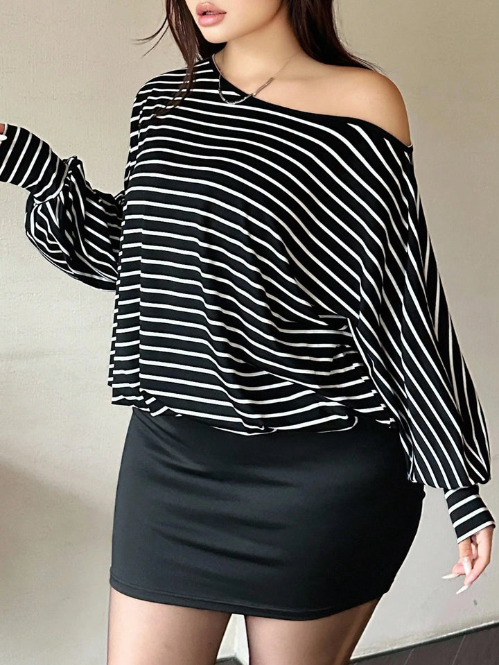 Rochie Mini Shein Curve, Negru