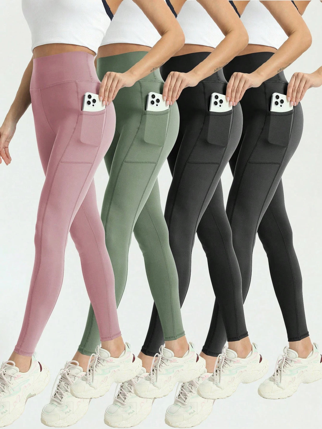 Set colanți SHEIN, mix culori