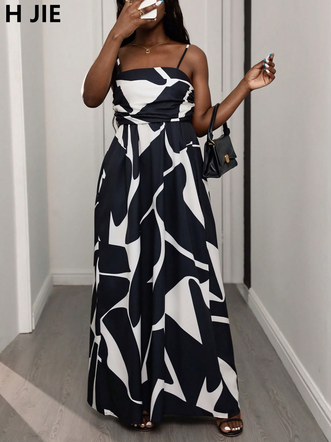 Rochie maxi SHEIN, negru