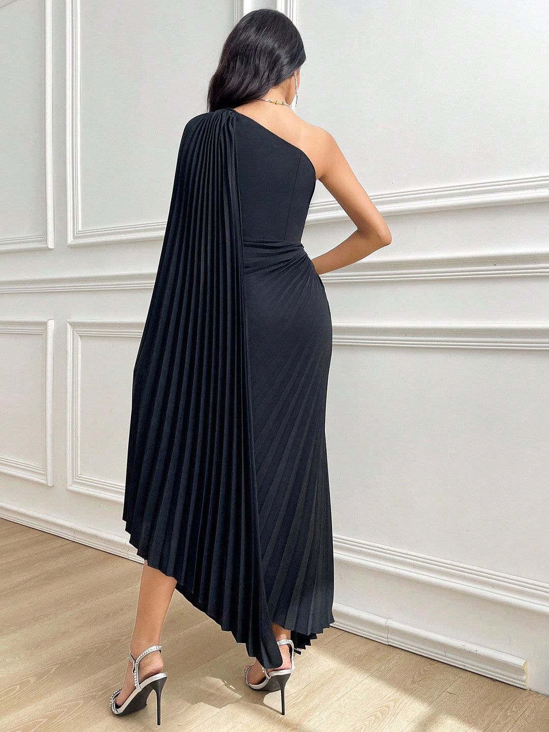 Rochie maxi SHEIN, negru