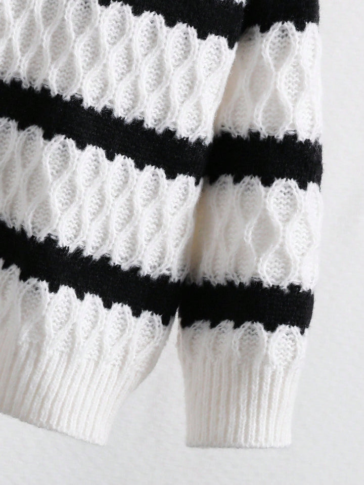 Pulover SHEIN, negru