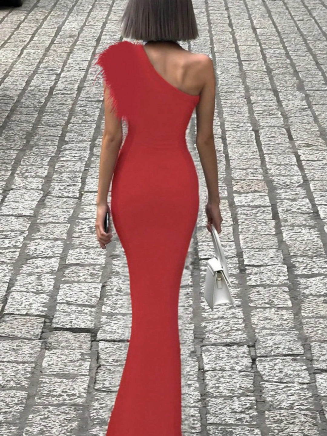 Rochie maxi SHEIN, roșu