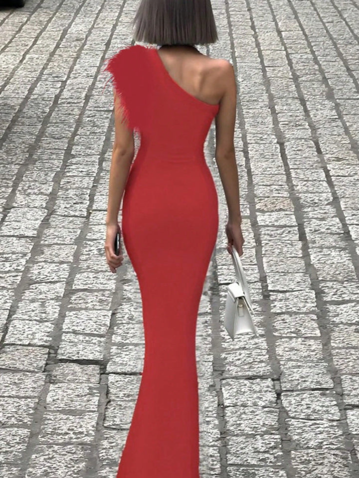 Rochie maxi SHEIN, roșu