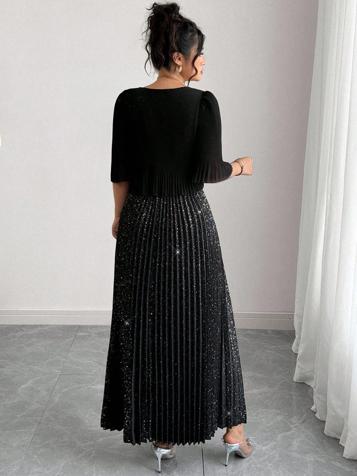 Rochie maxi SHEIN, negru
