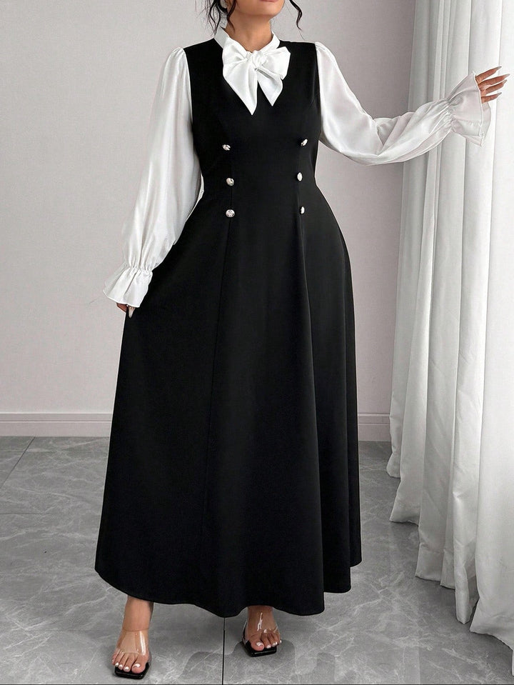 Rochie maxi Shein, mix culori