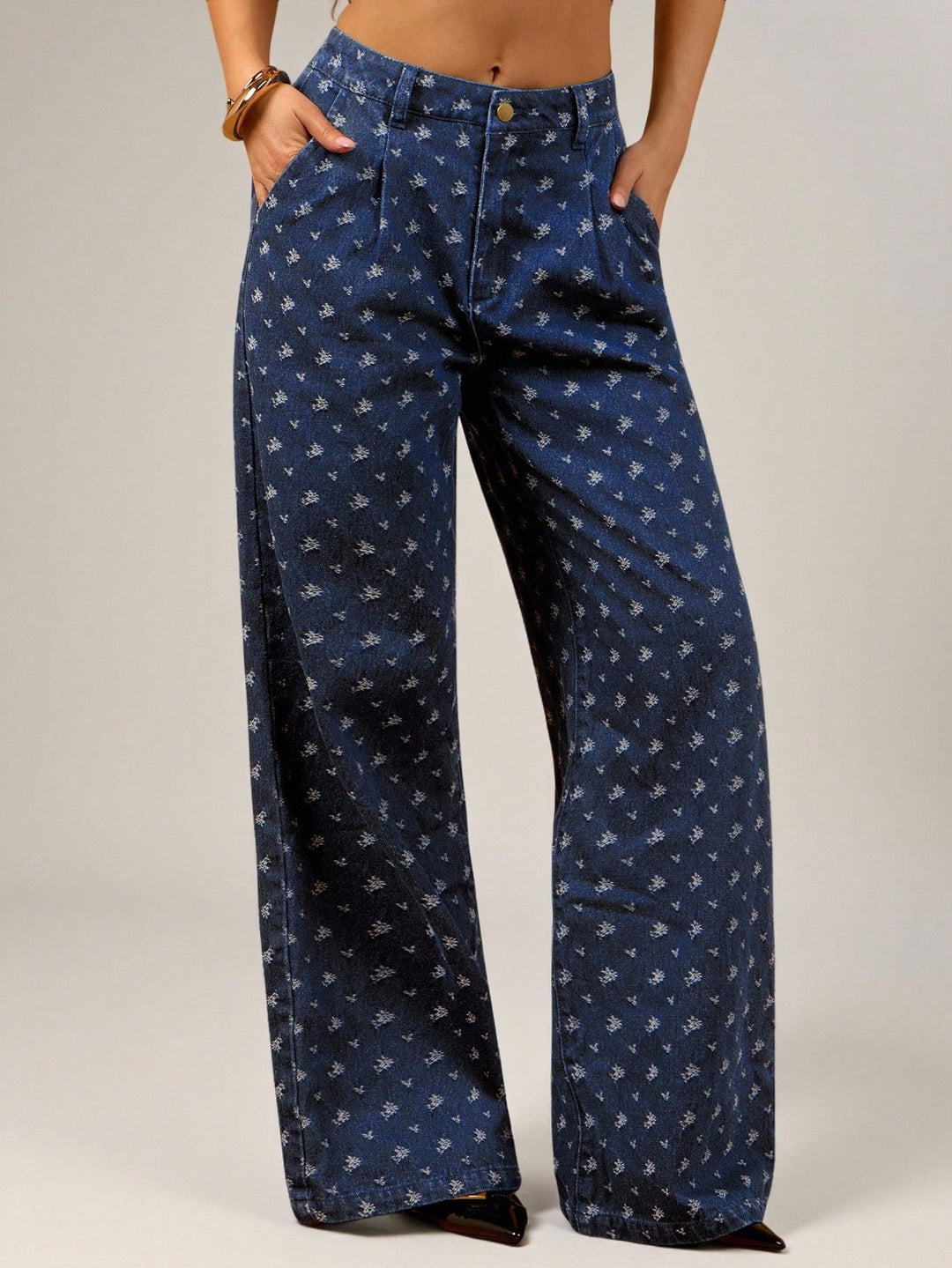 Jeans SHEIN, albastru