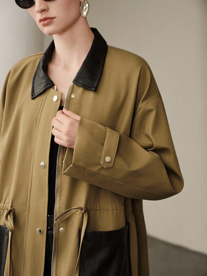 Trench SHEIN, mix culori