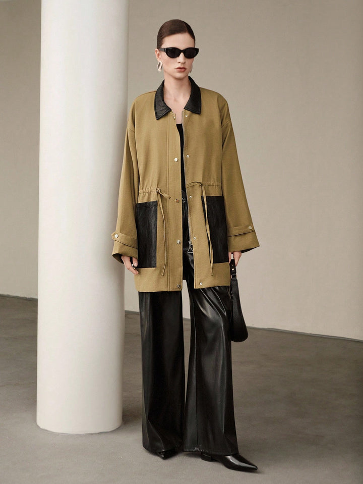 Trench SHEIN, mix culori
