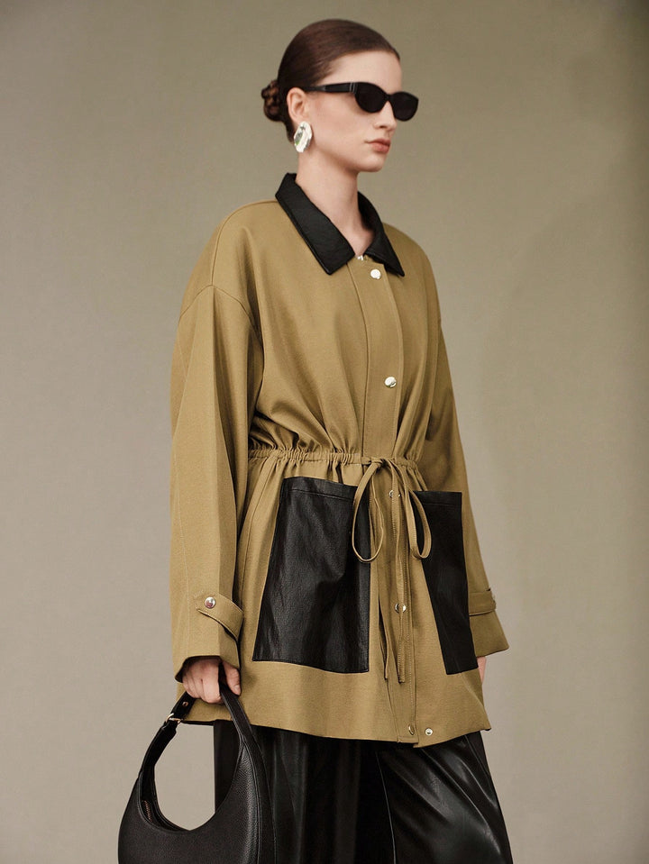 Trench SHEIN, mix culori