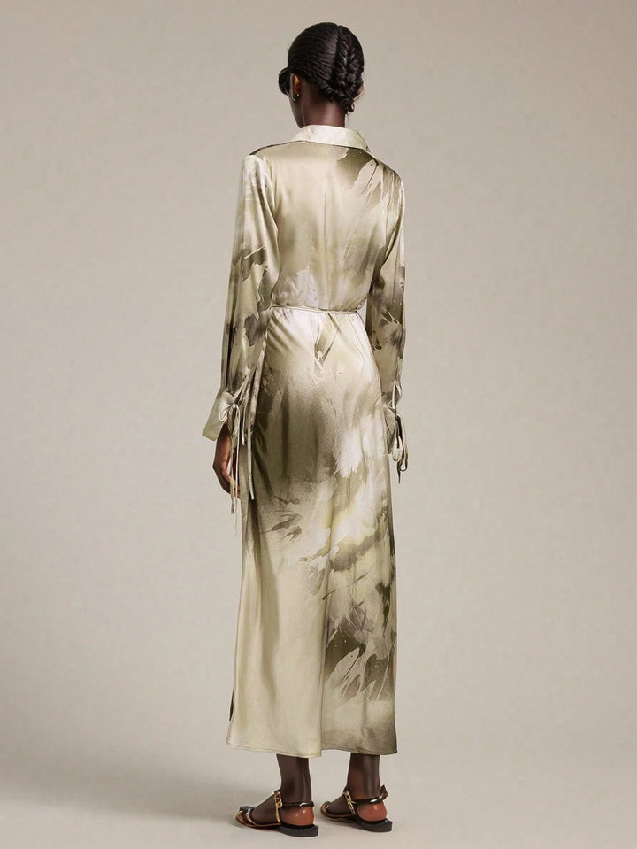 Rochie maxi SHEIN, mix culori