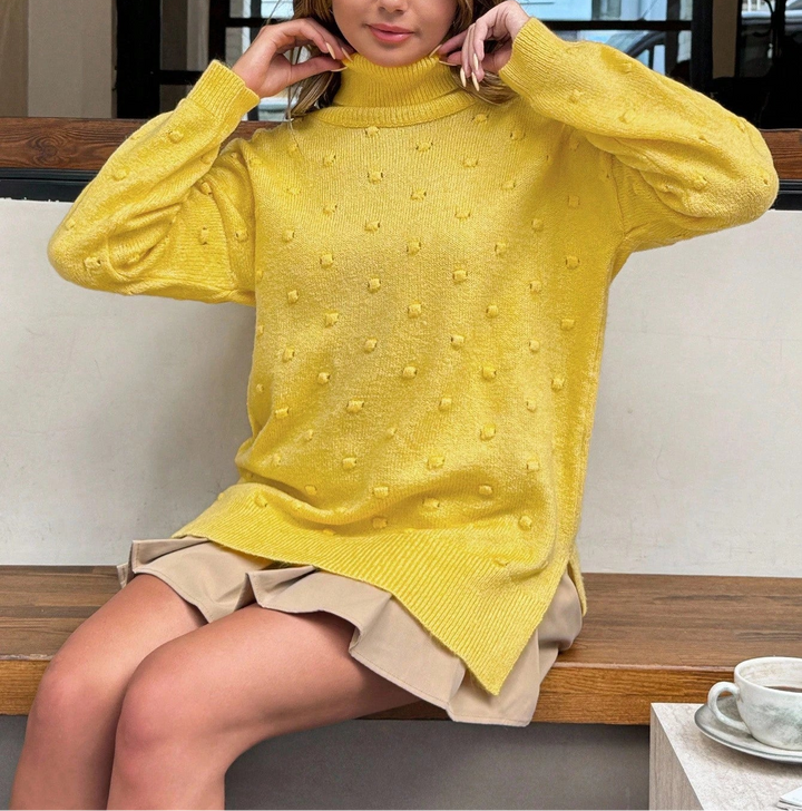 Pulover SHEIN, galben