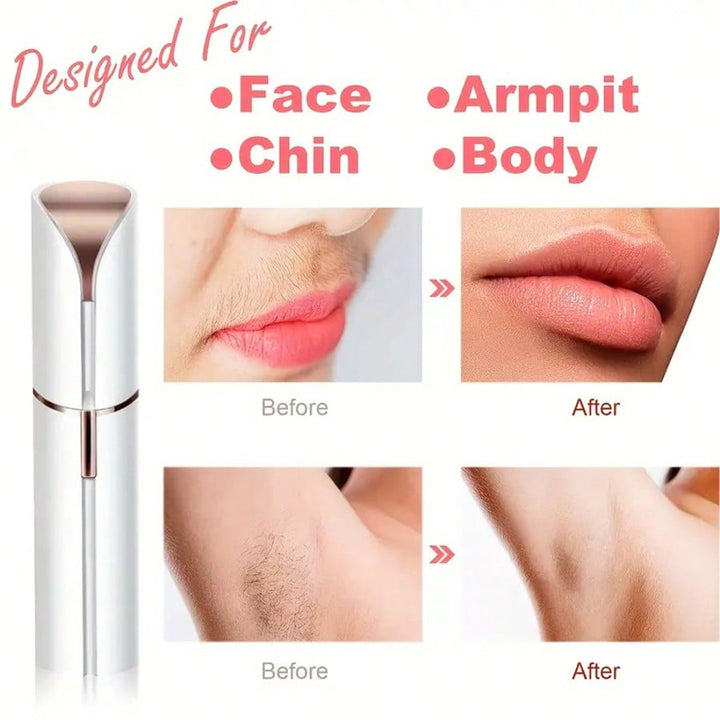 Epilator facial electric SHEIN, mix culori