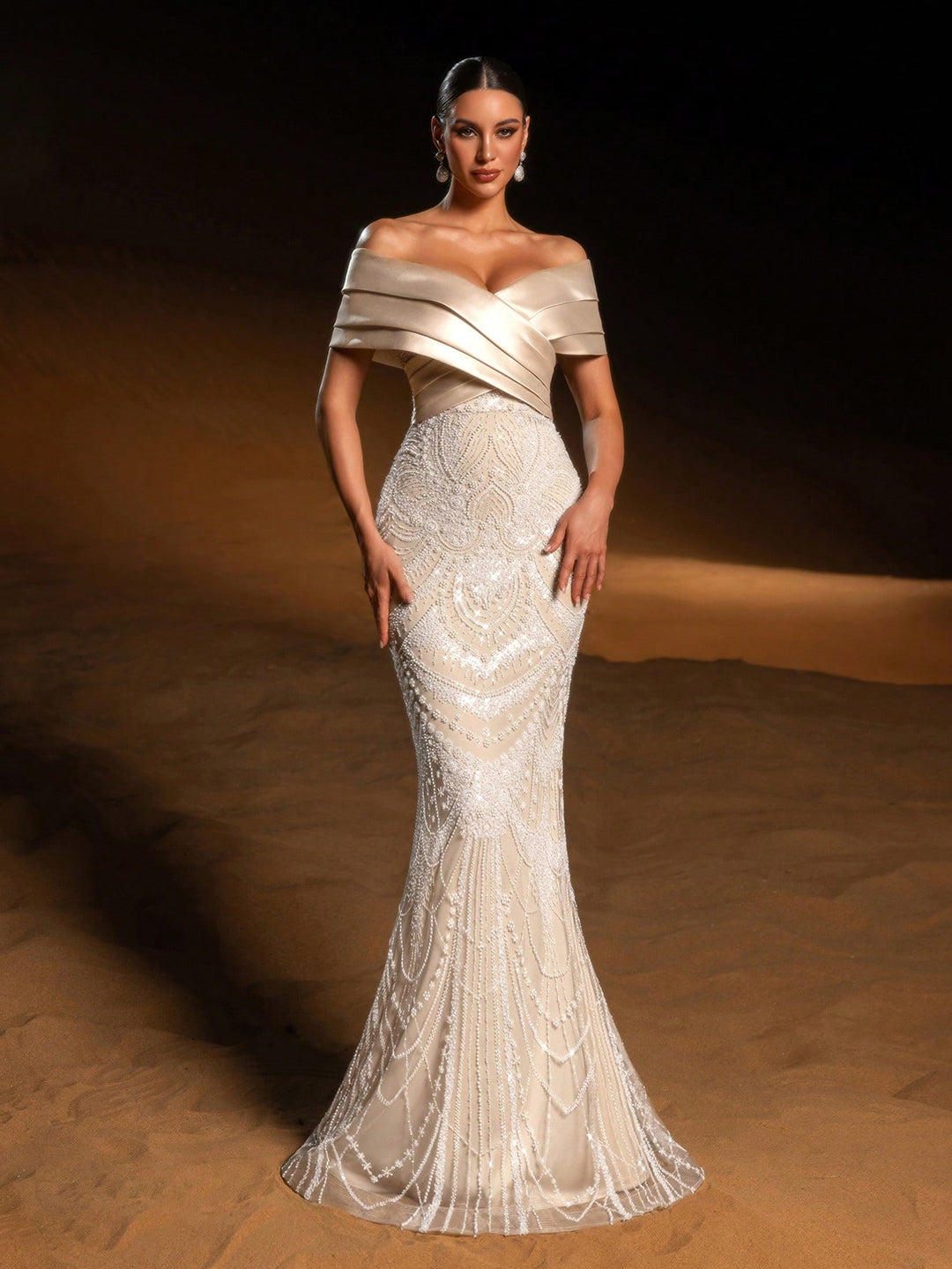 Rochie SHEIN, auriu