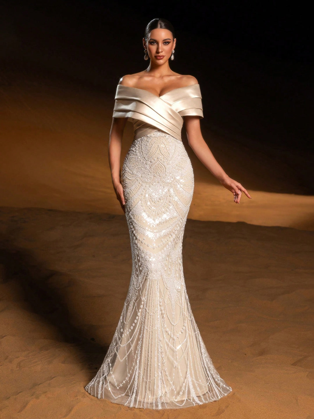 Rochie SHEIN, auriu