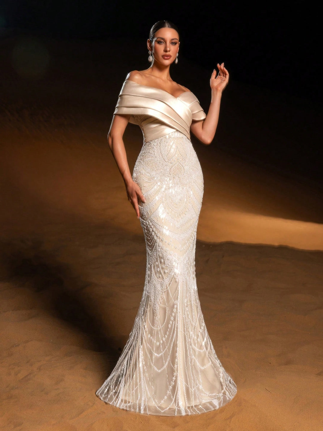 Rochie SHEIN, auriu