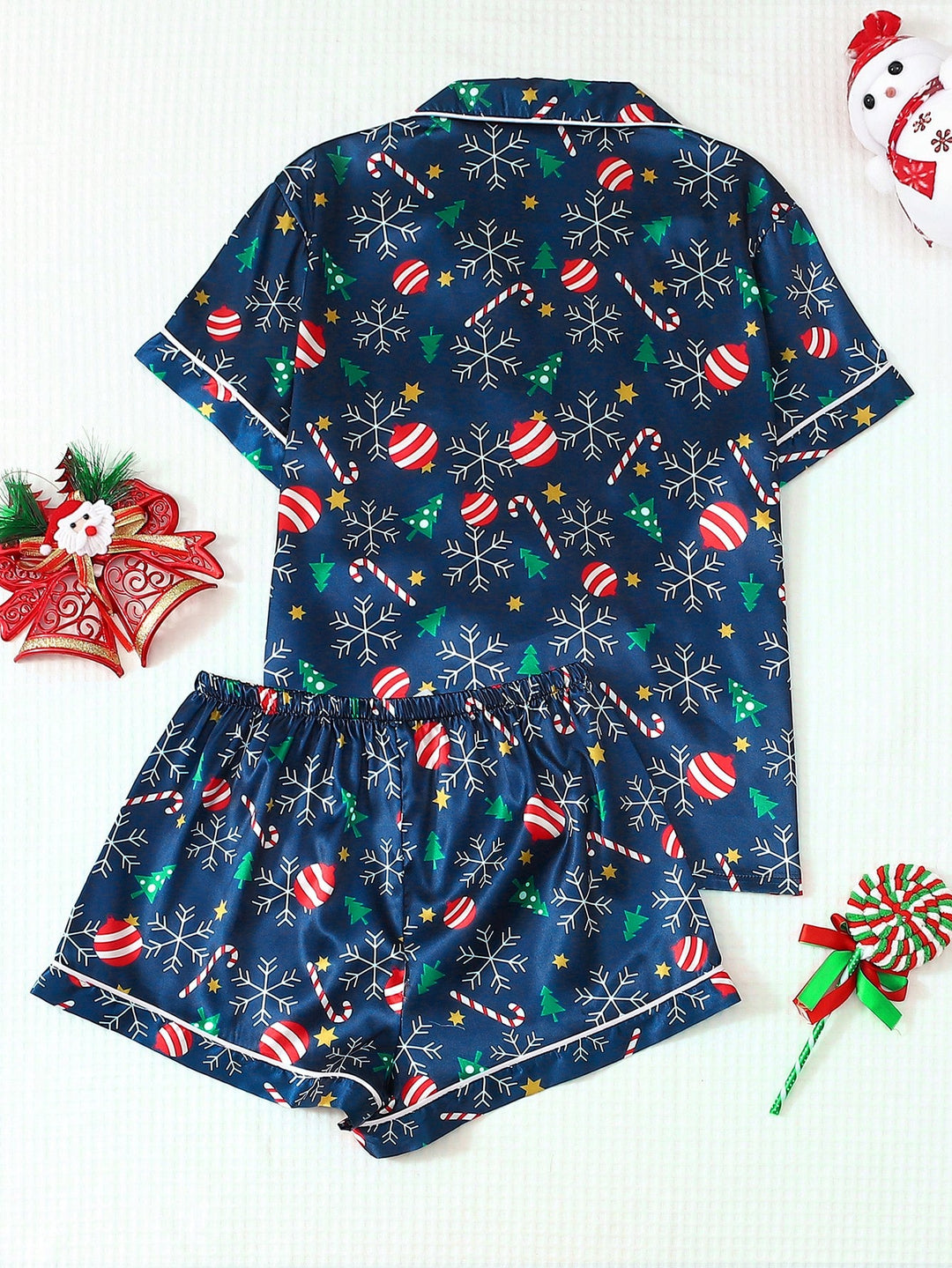 Pijama SHEIN, albastru