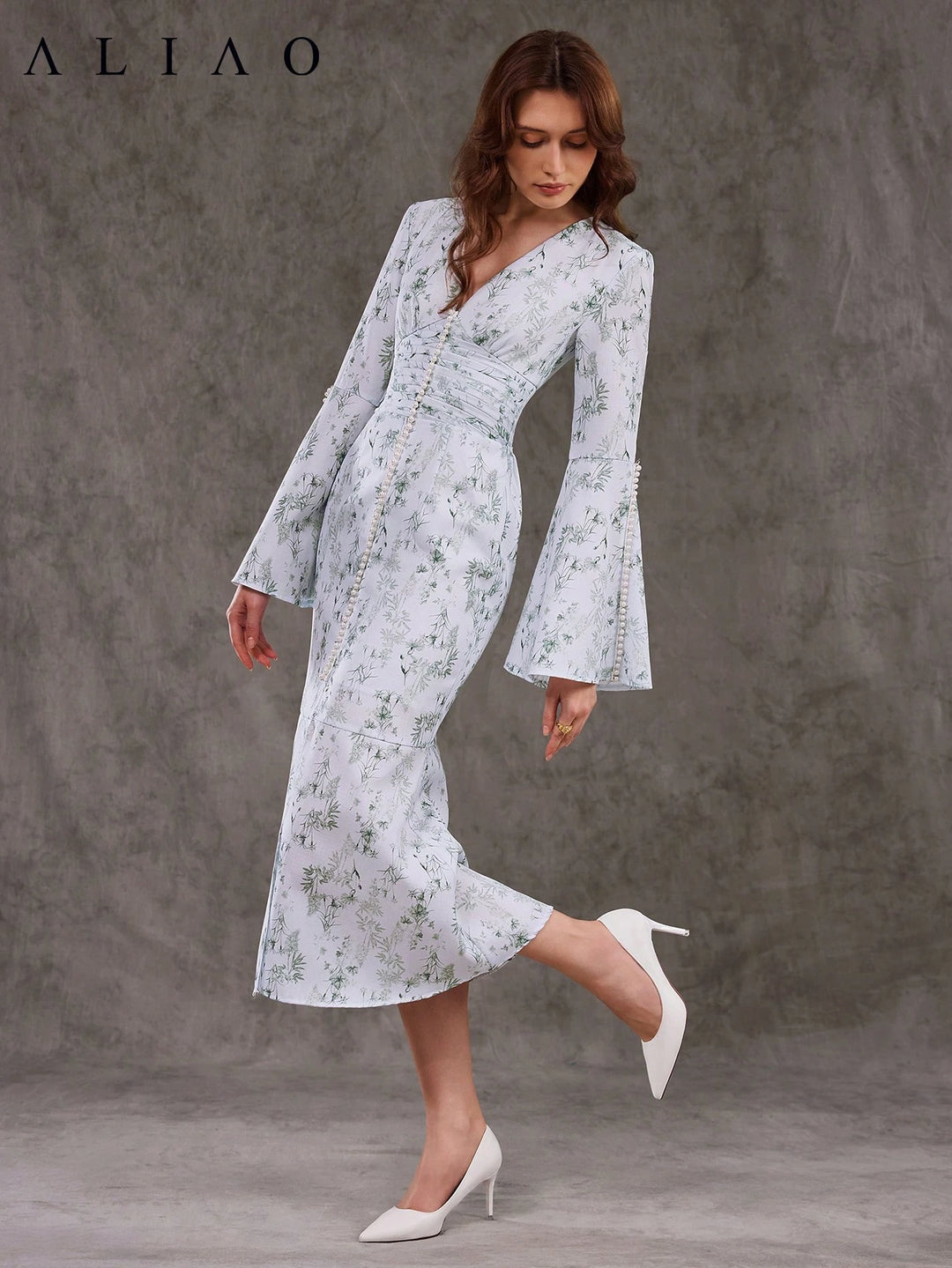Rochie midi SHEIN, mix culori
