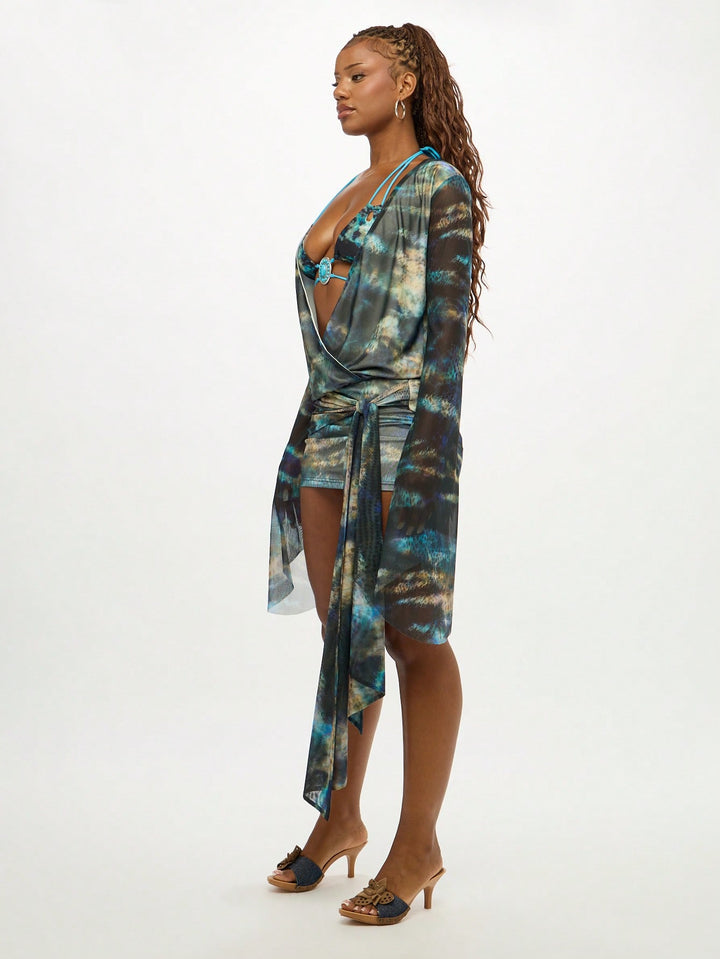 Rochie scurtă SHEIN, mix culori