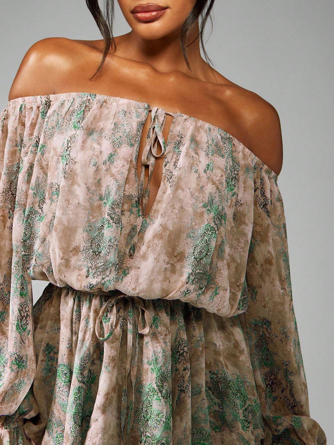 Rochie maxi SHEIN, verde