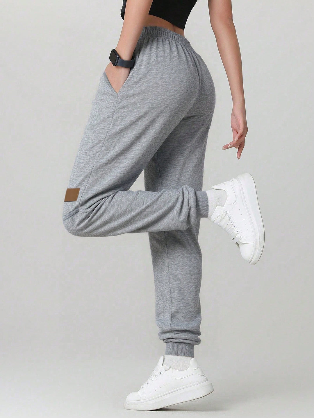 Pantaloni SHEIN, gri