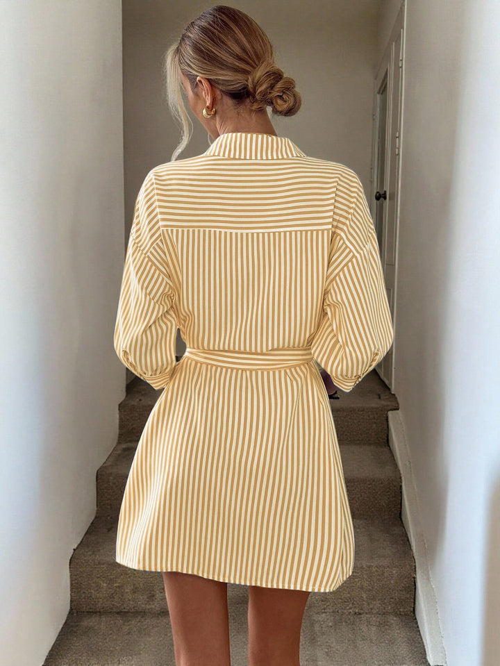 Rochie scurtă SHEIN, galben