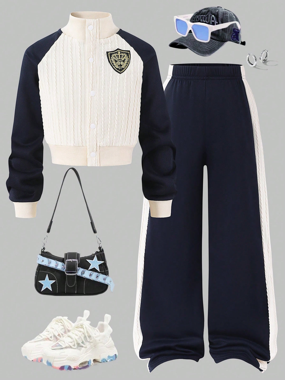 Compleu SHEIN, mix culori
