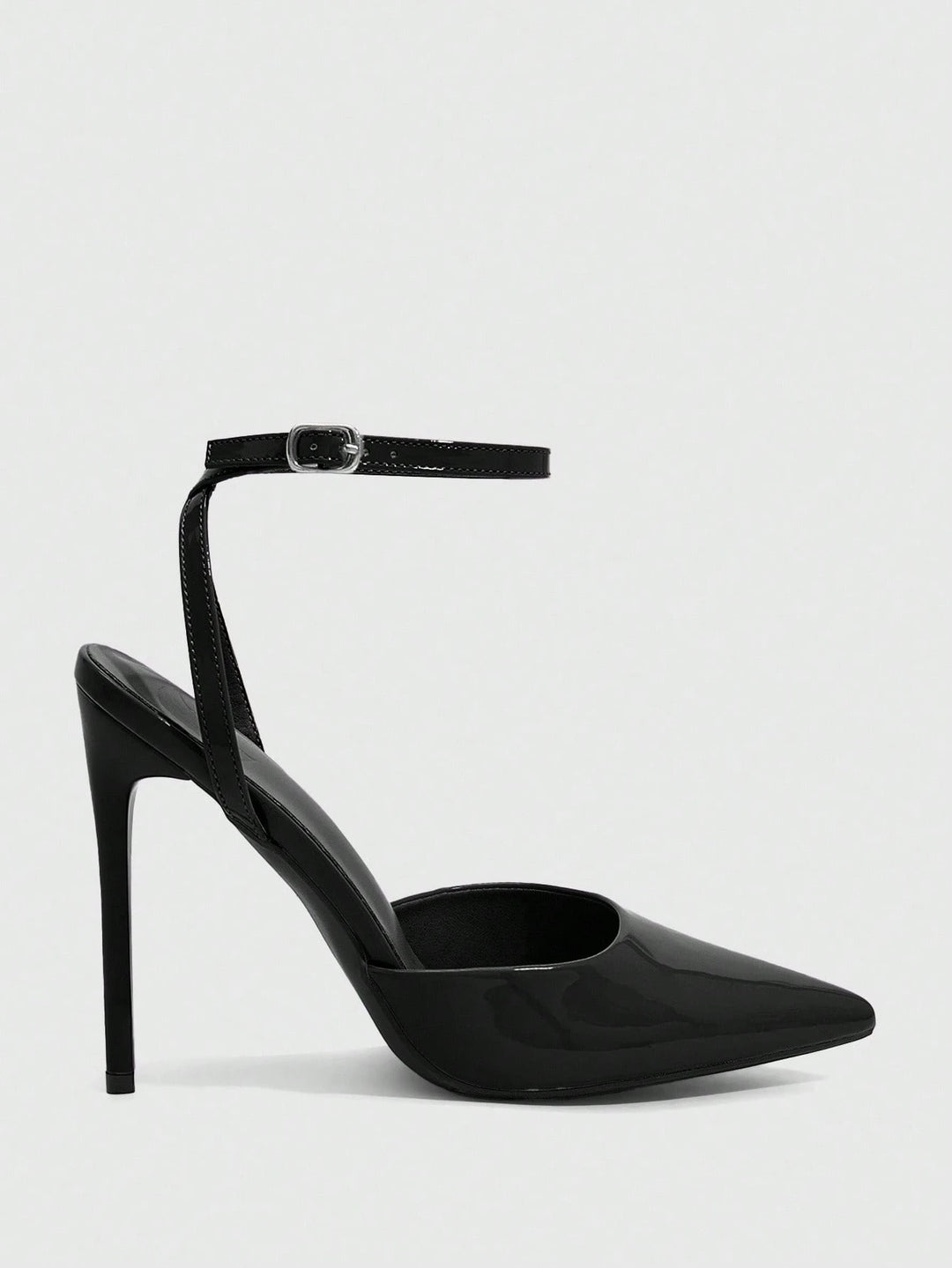 Pantofi cu toc SHEIN, negru