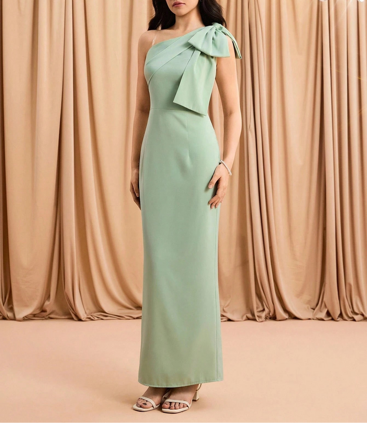 Rochie maxi SHEIN, verde