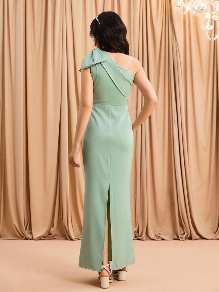 Rochie maxi SHEIN, verde